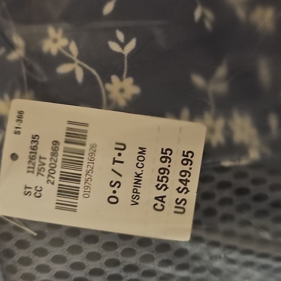 VS PINK MESH FLORAL TOTE 2025 - Picture 7 of 8